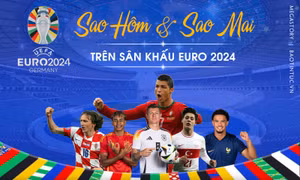 'Sao Hôm' và 'Sao Mai' trên sân khấu EURO 2024
