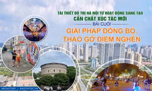 Tái thiết đô thị Hà Nội từ hoạt động sáng tạo, cần chất xúc tác mới - Bài cuối: Giải pháp đồng bộ, tháo gỡ điểm nghẽn