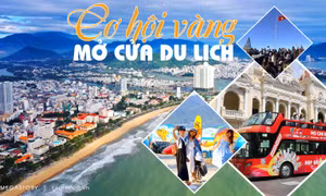 Cơ hội vàng mở cửa du lịch