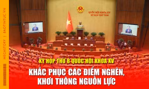 Kỳ họp thứ 8 Quốc hội khoá XV: Khắc phục các điểm nghẽn, khơi thông nguồn lực