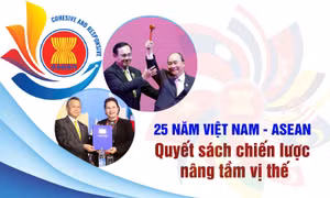 25 năm Việt Nam - ASEAN: Quyết sách chiến lược nâng tầm vị thế