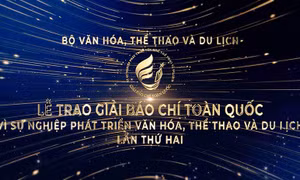 Giải Báo chí toàn quốc “Vì sự nghiệp phát triển Văn hóa, Thể thao và Du lịch” lần thứ hai