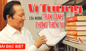 Vị Tướng của những ‘trận đánh’ chống thiên tai