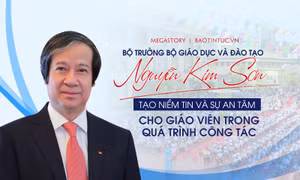 Bộ trưởng Bộ Giáo dục và Đào tạo Nguyễn Kim Sơn: 'Tạo niềm tin và sự an tâm cho giáo viên trong quá trình công tác'