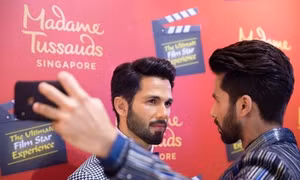 Khai trương tượng sáp của ngôi sao điện ảnh Shahid Kapoor tại Bảo tàng Madame Tussauds Singapore