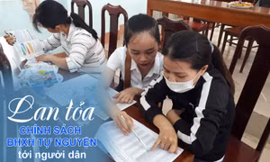 Lan tỏa chính sách bảo hiểm xã hội tự nguyện tới người dân