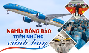 Nghĩa đồng bào trên những cánh bay