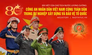 Bài viết của Chủ tịch nước Lương Cường: 80 năm Công an Nhân dân Việt Nam cùng toàn dân trong sự nghiệp xây dựng và bảo vệ Tổ quốc