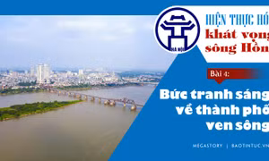 Hiện thực hóa khát vọng sông Hồng - Bài 4: Bức tranh sáng về thành phố ven sông