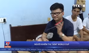 Người khiếm thị 'xem' World Cup