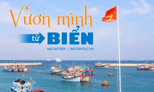 'Vươn mình' từ biển