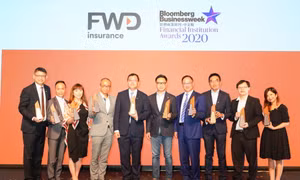 FWD được nhận 11 giải thưởng của Bloomberg Businessweek Financial Institution