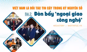 Việt Nam là đối tác tin cậy trong kỷ nguyên số - Bài 2: Đòn bẩy ‘ngoại giao công nghệ’ 