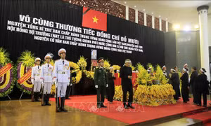 Cử hành trọng thể Lễ truy điệu nguyên Tổng Bí thư Đỗ Mười tại Hà Nội và TP Hồ Chí Minh