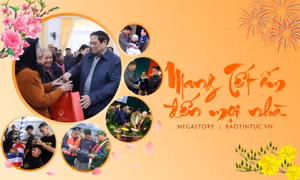 Mang Tết ấm đến mọi nhà