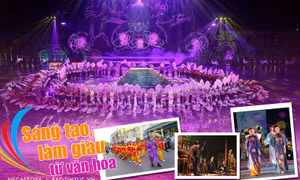 Sáng tạo, làm giàu từ văn hóa