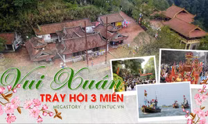 Vui xuân, trảy hội 3 miền