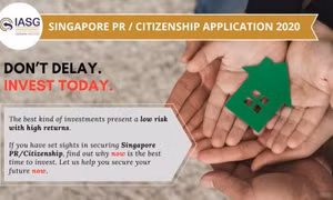 Người nước ngoài có thể nhận được thẻ thường trú hay quốc tịch Singapore thông qua IASG