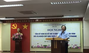 Hà Nội phát huy hiệu quả điều trị cai nghiện các chất dạng thuốc phiện bằng methadone