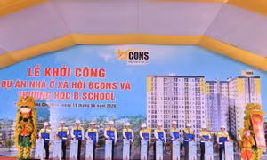 Khởi công Dự án Nhà ở xã hội Bcons và Trường học B.School