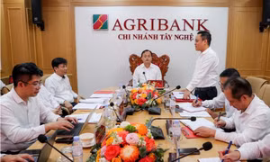Chủ tịch HĐTV Agribank làm việc tại các chi nhánh trên địa bàn tỉnh Nghệ An