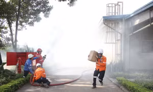 Núi Pháo chủ động ứng phó sự cố, lan tỏa kỹ năng an toàn đến cộng đồng.