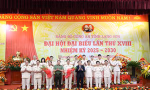 Xây dựng lực lượng Công an Lạng Sơn vững mạnh toàn diện