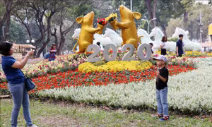 Khai mạc Hội hoa Xuân Thành phố Hồ Chí Minh Canh Tý 2020