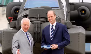Anh: Vua Charles III chuyển giao tước hiệu quân đội cấp cao cho Hoàng tử William 