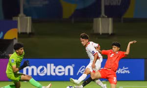 Quang Hưng ghi bàn, U17 Việt Nam thắng trận ra quân ở giải châu Á