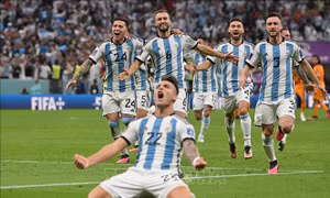WORLD CUP 2022: Argentina thắng Hà Lan trong một trận đấu kịch tính tới phút chót