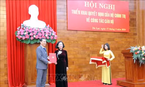 Đồng chí Nguyễn Thái Học được điều động giữ chức Quyền Bí thư Tỉnh ủy Lâm Đồng