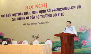Giải đáp nhiều nội dung quan trọng về đấu thầu, mua sắm của các cơ sở y tế