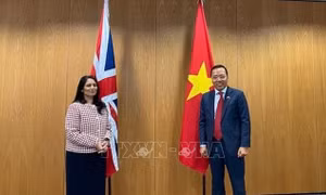 Việt Nam, Anh thúc đấy hợp tác toàn diện, hiệu quả trong lĩnh vực an ninh, nội vụ