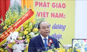 Chủ tịch nước: Giáo hội Phật giáo Việt Nam tăng cường xây dựng khối đại đoàn kết toàn dân tộc