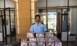 Liên tiếp phát hiện, thu giữ lượng lớn pháo trái phép