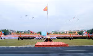 Chùm ảnh Lễ kỷ niệm 70 năm Chiến thắng Điện Biên Phủ