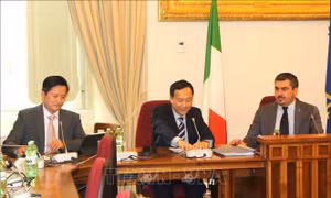 Việt Nam chia sẻ với Italy hiểu biết chiến lược về Ấn Độ Dương - Thái Bình Dương