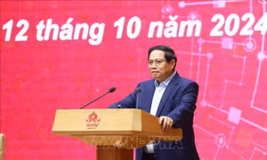 Thủ tướng: Thúc đẩy chuyển đổi số để Việt Nam bắt kịp, tiến cùng, vượt lên