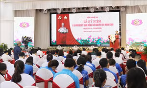 Lễ kỷ niệm 110 năm ngày sinh đồng chí Nguyễn Thị Minh Khai: Tấm gương hiến dâng trọn đời cho sự nghiệp cách mạng