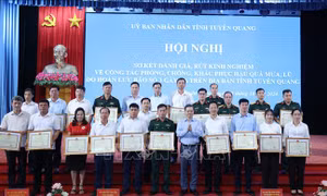 Nhiều bài học kinh nghiệm trong công tác phòng, chống thiên tai