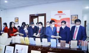 Ra mắt sách của Tổng Bí thư Nguyễn Phú Trọng về con đường đi lên CNXH ở Việt Nam