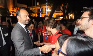 Thủ tướng Édouard Philippe dự lễ khai trương Trung tâm Y tế Pháp tại TP Hồ Chí Minh
