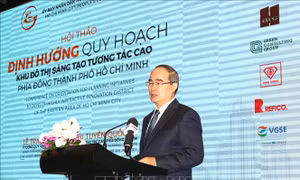 TP Hồ Chí Minh định hướng quy hoạch Khu đô thị sáng tạo tương tác cao phía Đông