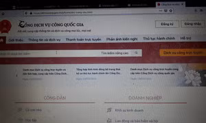 Tích hợp, cung cấp 65 dịch vụ công trên Cổng dịch vụ công Quốc gia năm 2020