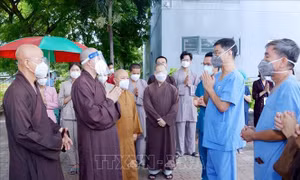 40 năm Giáo hội Phật giáo Việt Nam: Bài cuối - Phát huy truyền thống yêu nước, tinh thần hộ quốc, an dân