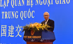 Kỷ niệm 74 năm thiết lập quan hệ ngoại giao Việt Nam - Trung Quốc