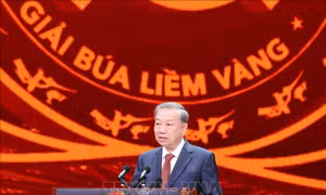 Toàn văn phát biểu của Tổng Bí thư Tô Lâm tại lễ trao giải báo chí Búa Liềm vàng 2024