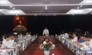 Trưởng ban Tổ chức Trung ương Phạm Minh Chính làm việc, triển khai công tác cán bộ tại Sơn La 