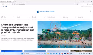 Cục PTTH&TTĐT đề nghị xử lý chặn website vi phạm nhatrangtrip.net